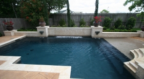 Geometric Pool, Spa, Water Features.