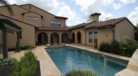Pool with Spa and Fountain