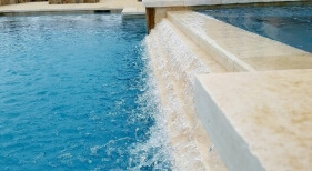 Swimming Pools with Waterfall
