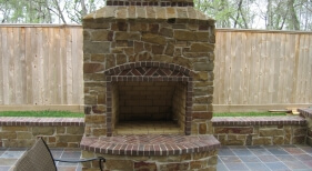 Outdoor Fireplace